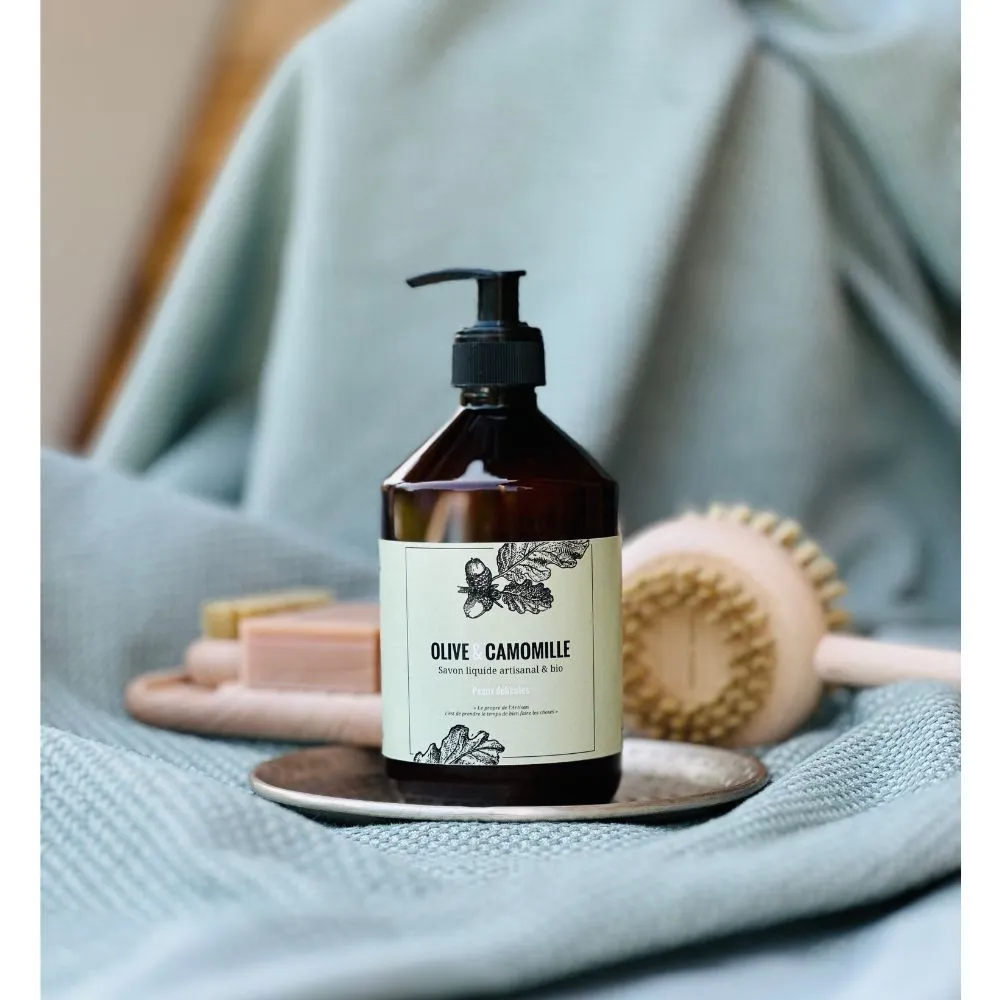 Savonnerie Buissonnière Olive Camomille savon liquide bio