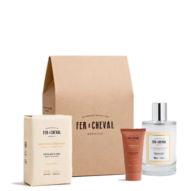 Savonnerie Fer à Cheval Rituel Parfumé coffret eau fraîche