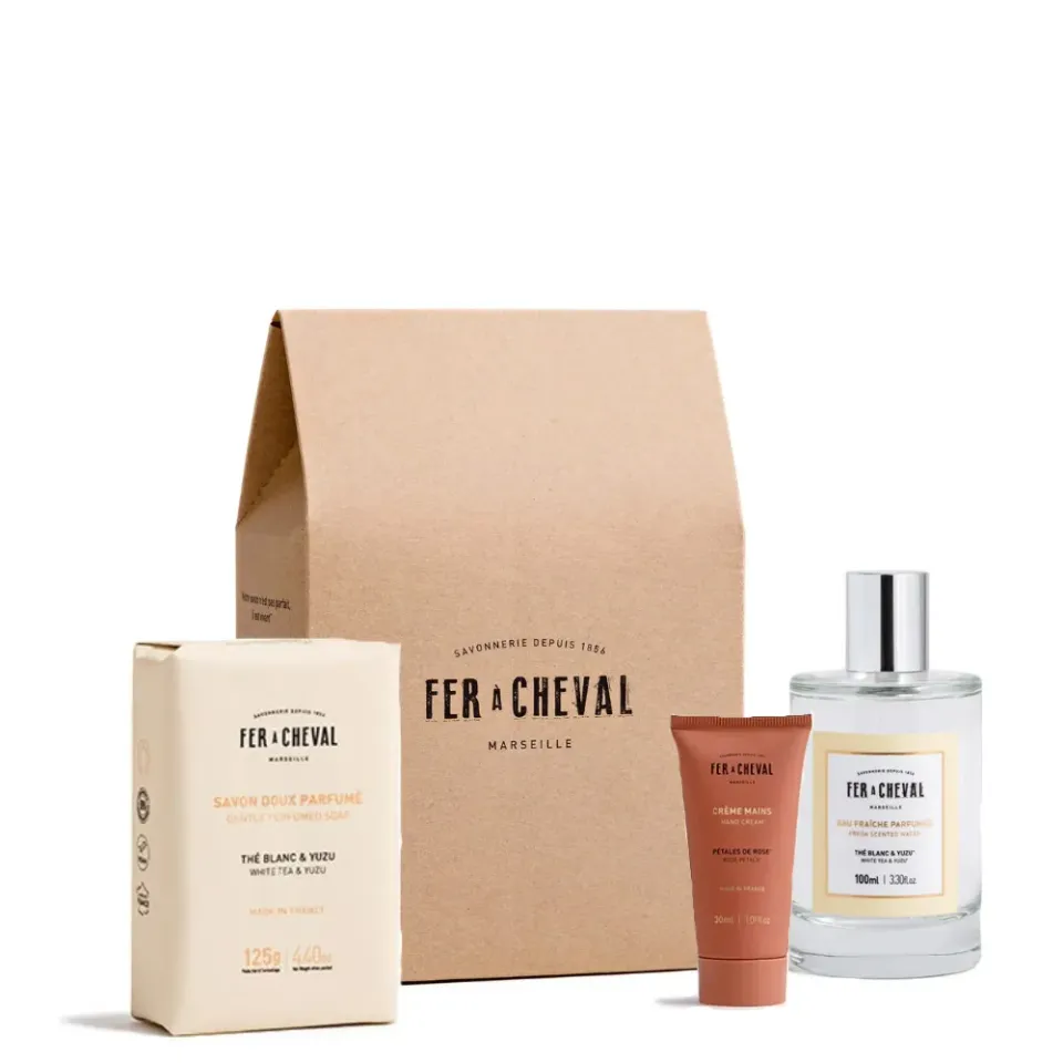 Savonnerie Fer à Cheval Rituel Parfumé coffret eau fraîche