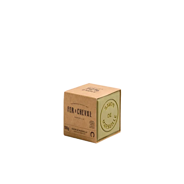 Savonnerie Fer à Cheval Savon de Marseille cube 100g pur olive