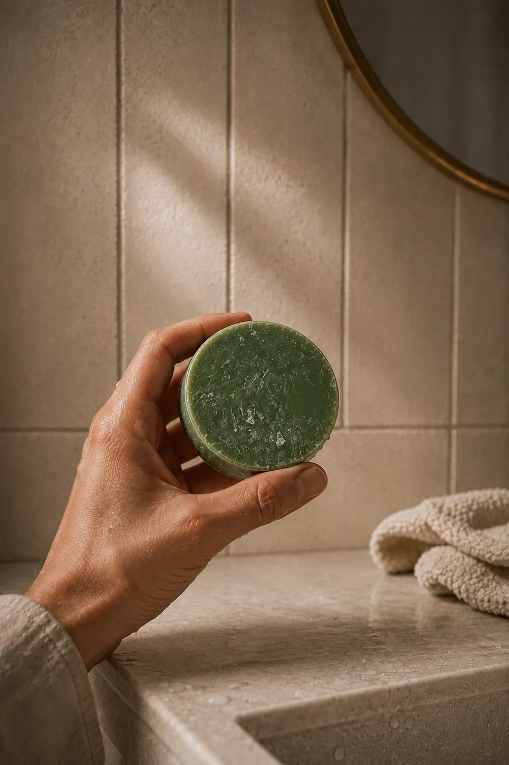 Mas du Roseau Just Men Savon Rebelle savon solide charbon