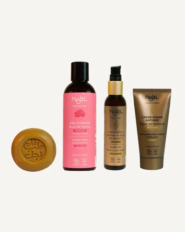 Najjar Routine anti-âge rose figue de Barbarie coffret