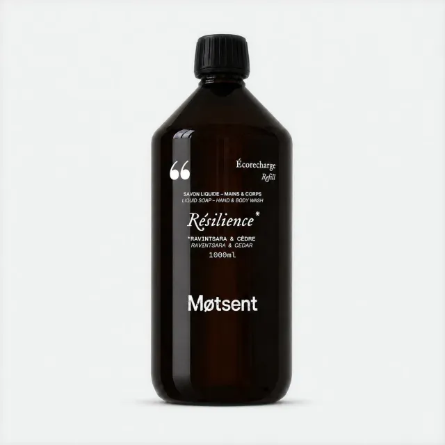 Motsent Résilience éco-recharge savon liquide ravintsara bio