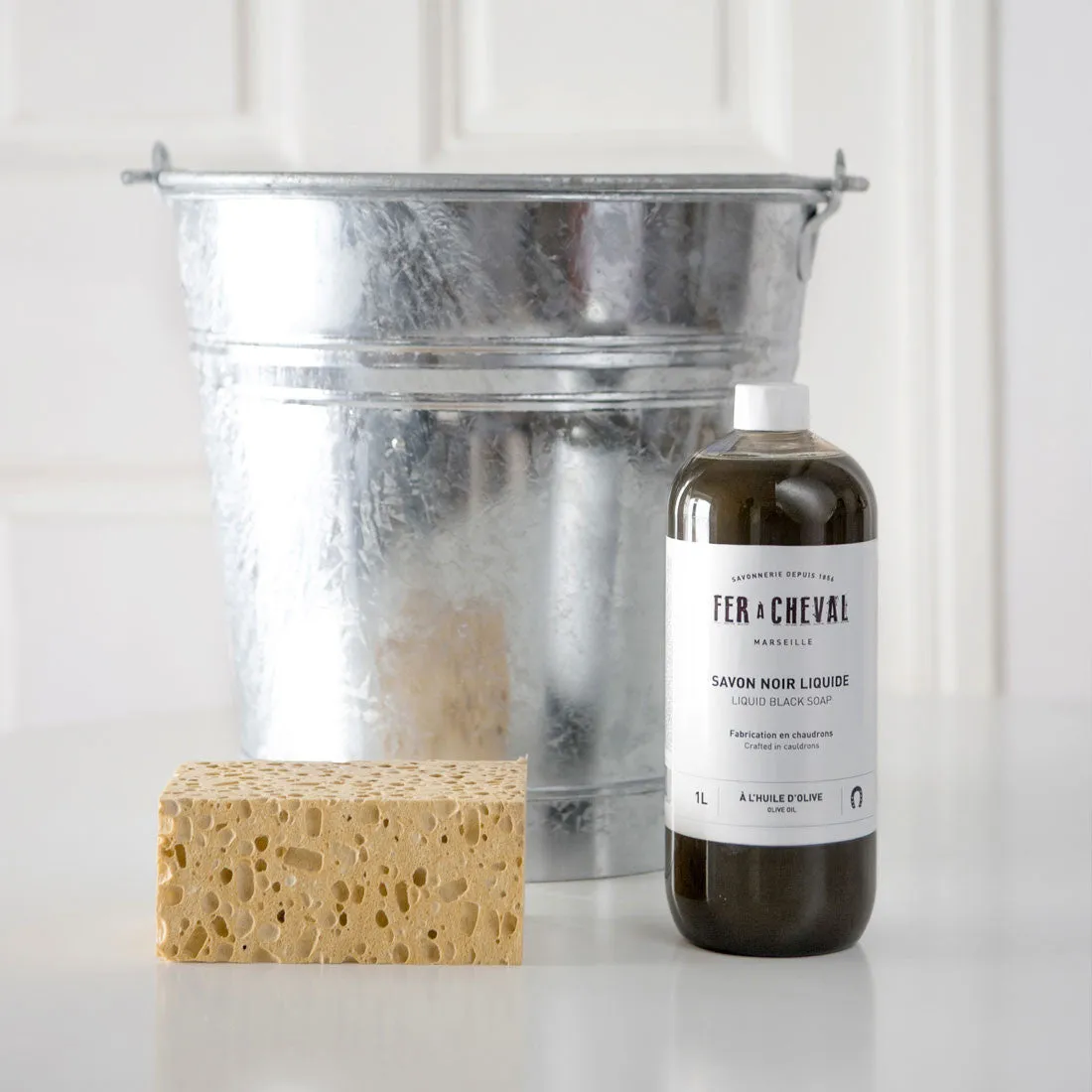 Savonnerie Fer à Cheval Savon Noir liquide 1L concentré
