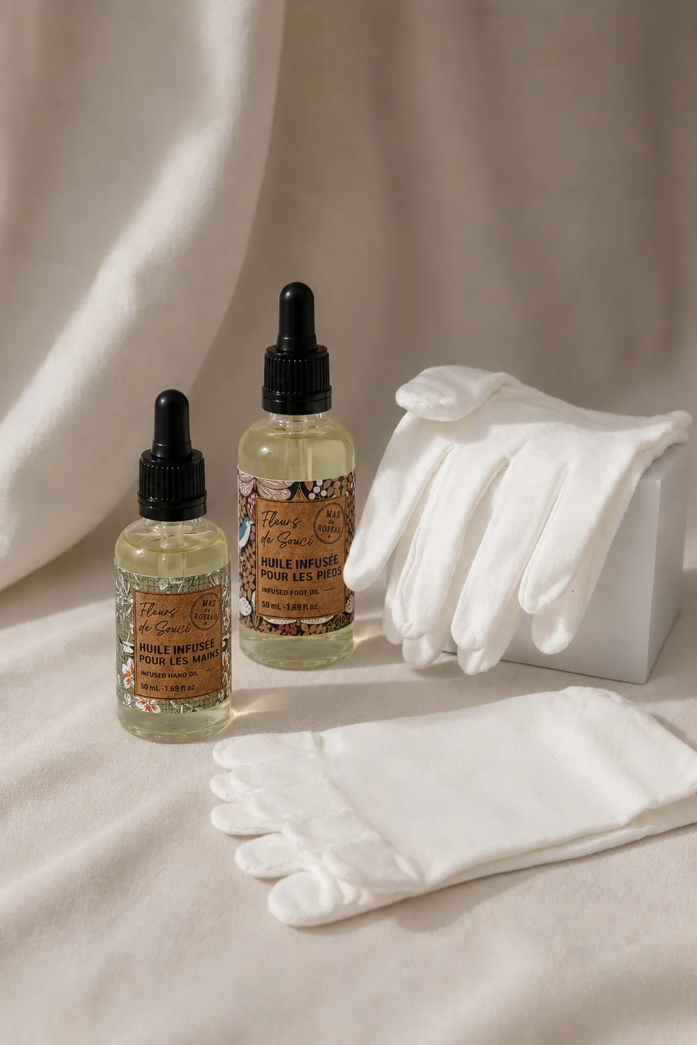 Mas du Roseau Infusions Coffret Beauté Mains et Pieds rituel