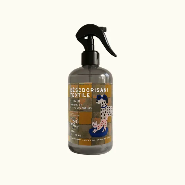 Mas du Roseau Wouf & Co désodorisant textile vétiver