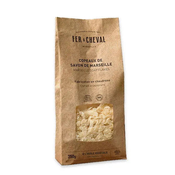 Fer à Cheval Copeaux Savon de Marseille Végétal 750g hypoallergénique