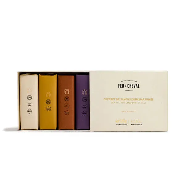 Savonnerie Fer à Cheval coffret savons 4x125g Provence