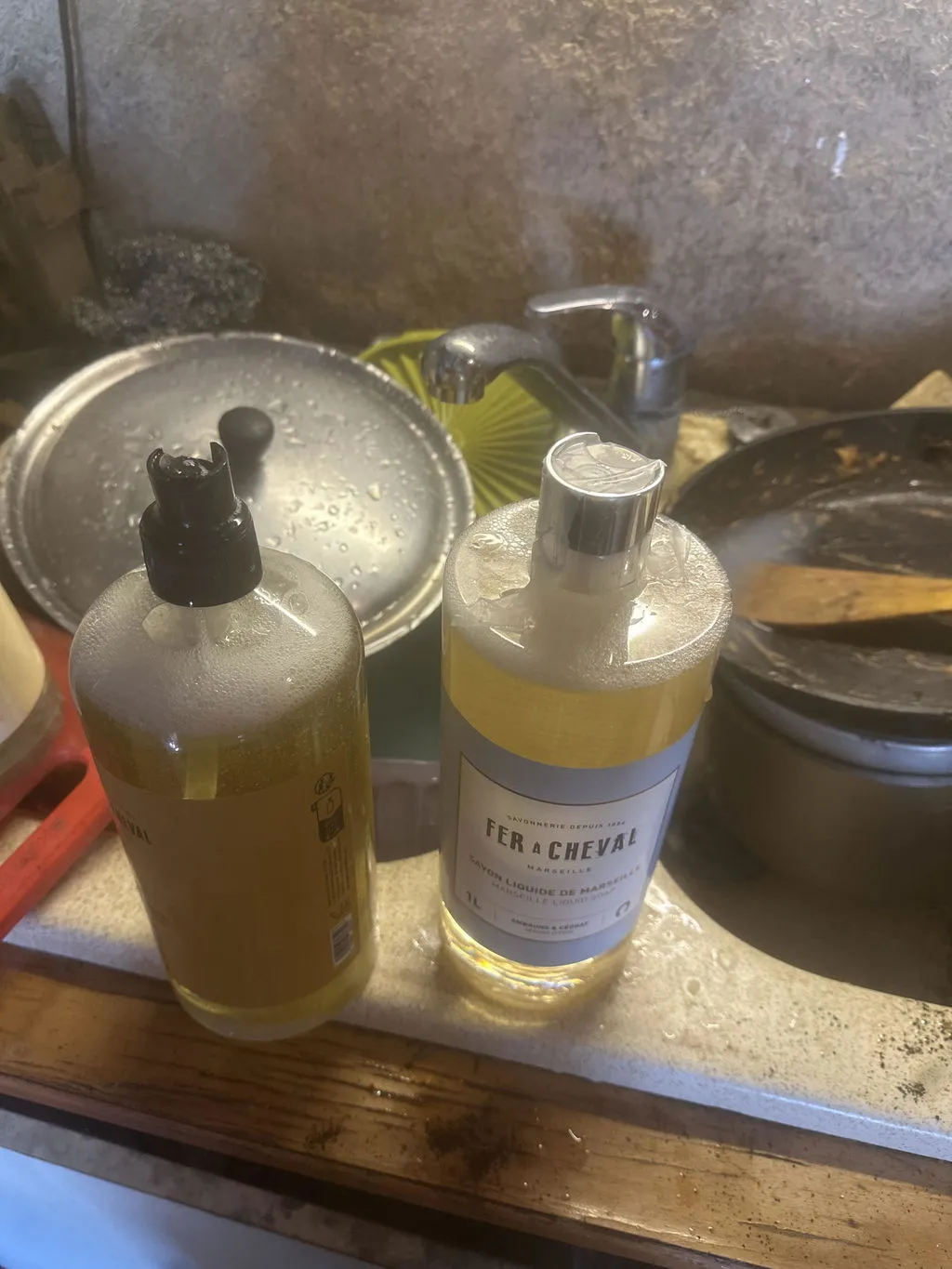 Savonnerie Fer à Cheval Embruns & Cédrat savon liquide 1L frais