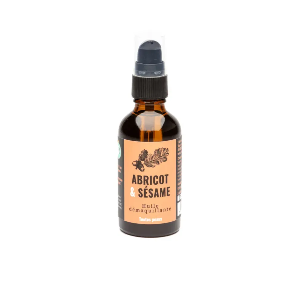 Savonnerie Buissonnière Abricot & Sésame huile démaquillante 50ml bio