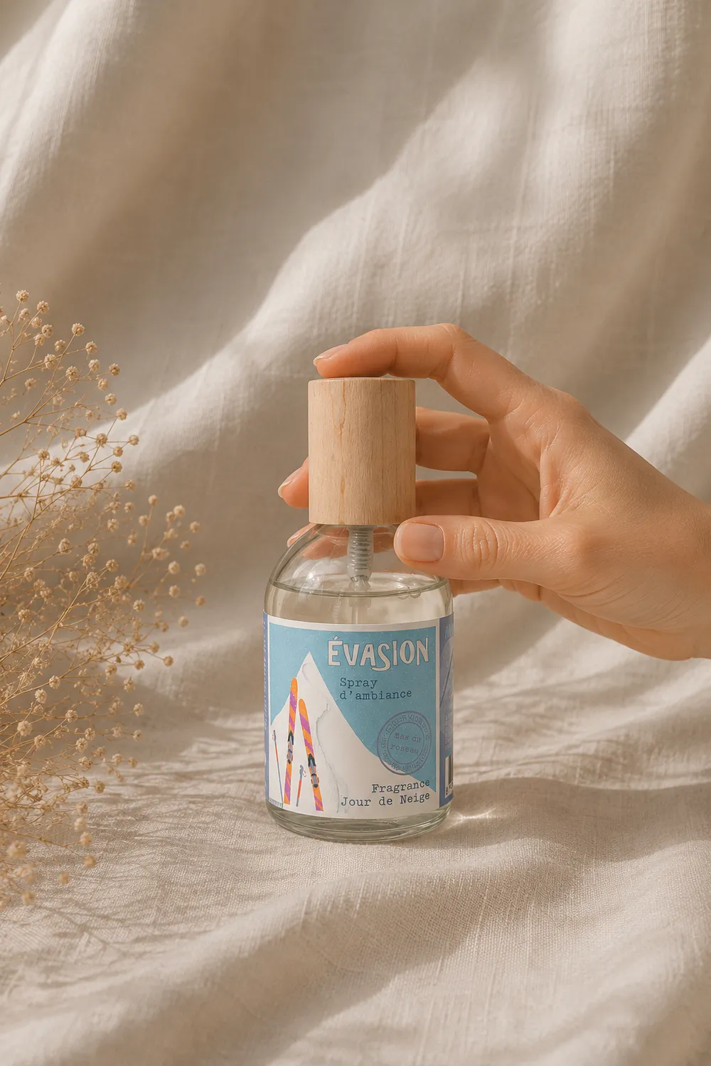 Mas du Roseau Pépites Évasion spray d'ambiance neige