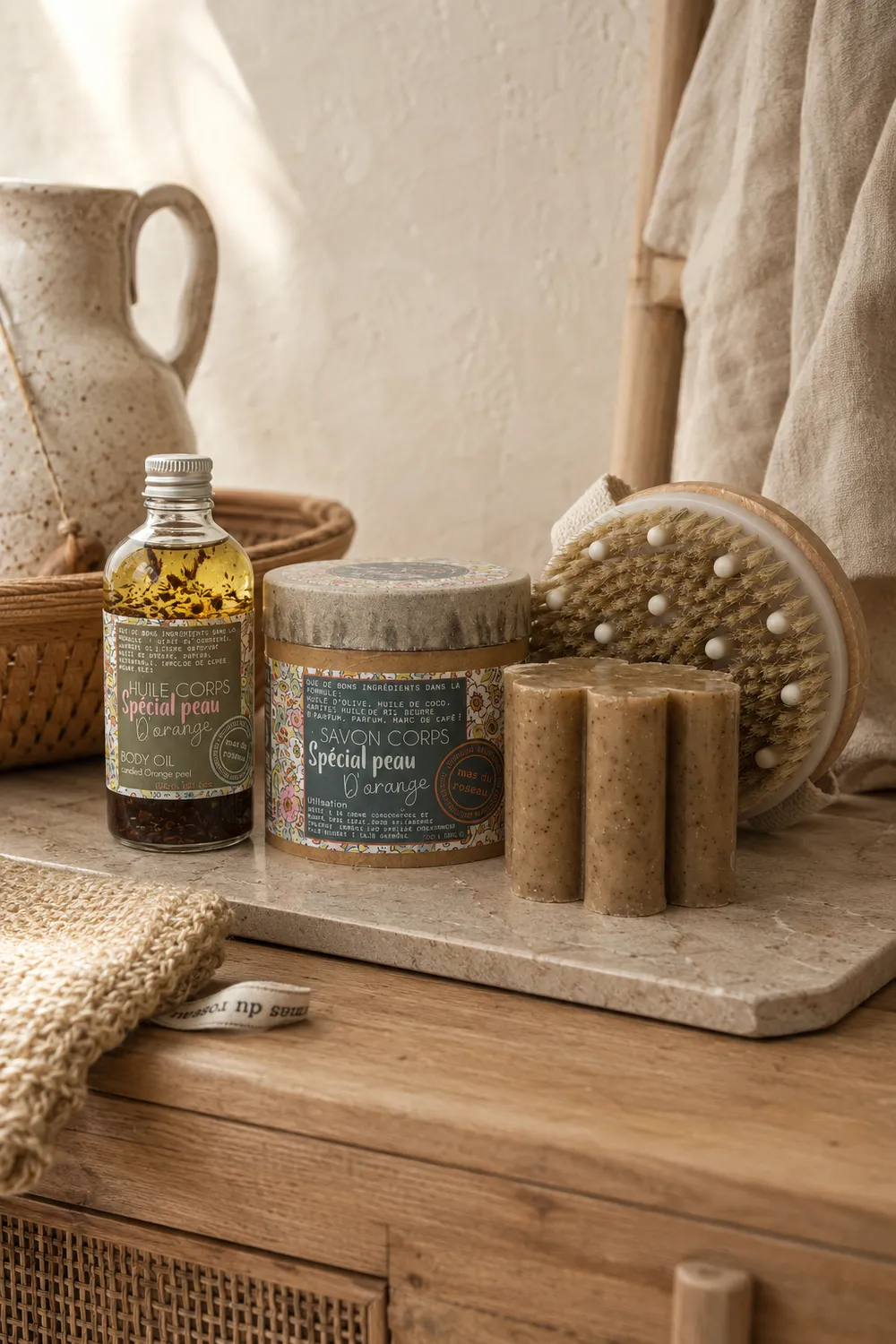 Mas du Roseau Infusions Anti Cellulite coffret peau d'orange