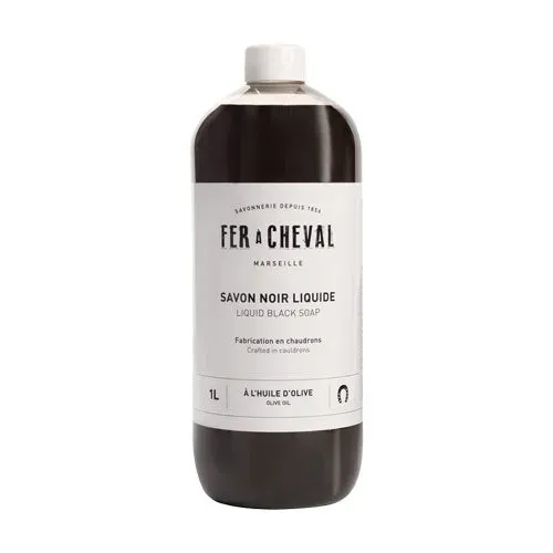 Savonnerie Fer à Cheval Savon Noir liquide 1L concentré