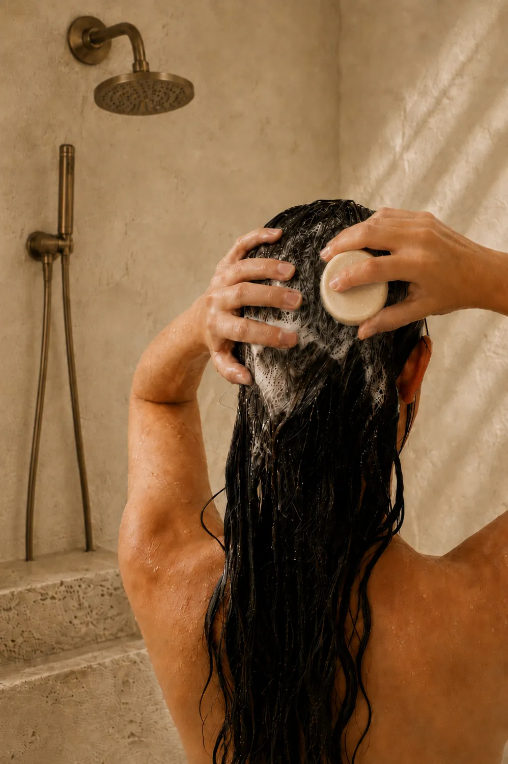 Mas du Roseau Philosophie Shampooing solide Bord de Mer algues