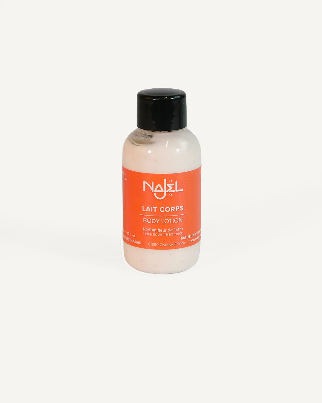 Najel Lait Corps Fleur de Tiaré 200 ml hydratant