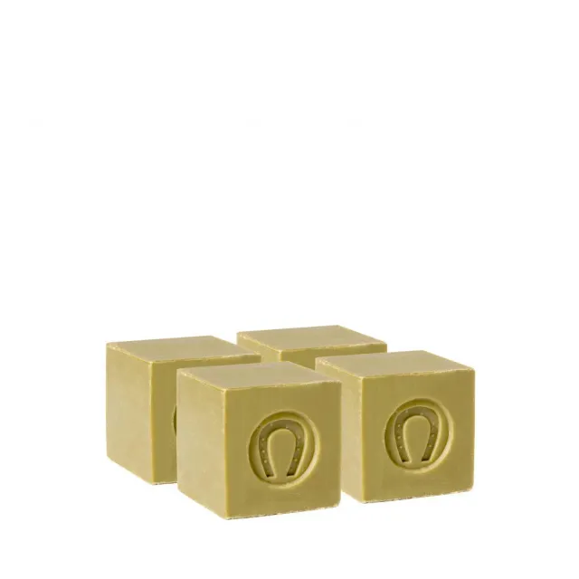 Savonnerie Fer à Cheval Pur Olive cubes 4x100g savon de Marseille extra pur