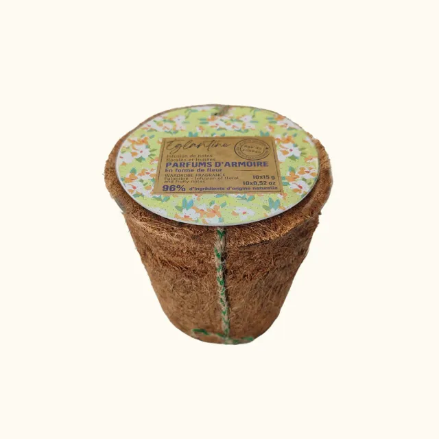 Mas du Roseau Infusions parfum armoire Églantine fleurs savon