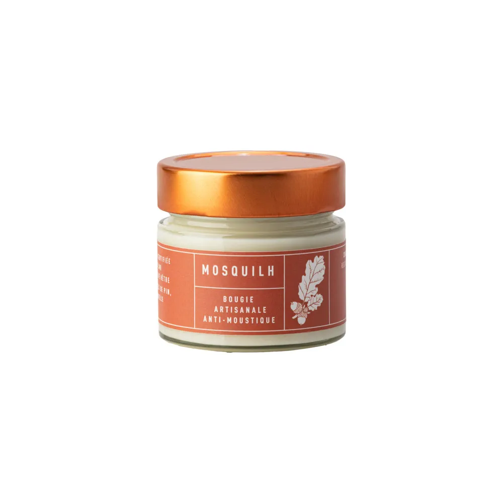 Savonnerie Buissonnière Mosquilh bougie anti-moustique cire soja
