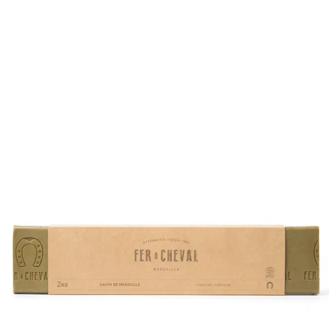 Savonnerie Fer à Cheval Pur Olive savon de Marseille 2kg naturel