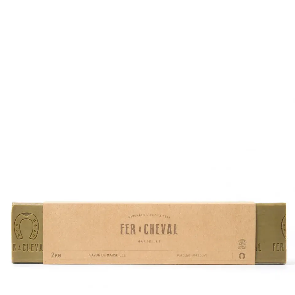 Savonnerie Fer à Cheval Pur Olive savon de Marseille 2kg naturel