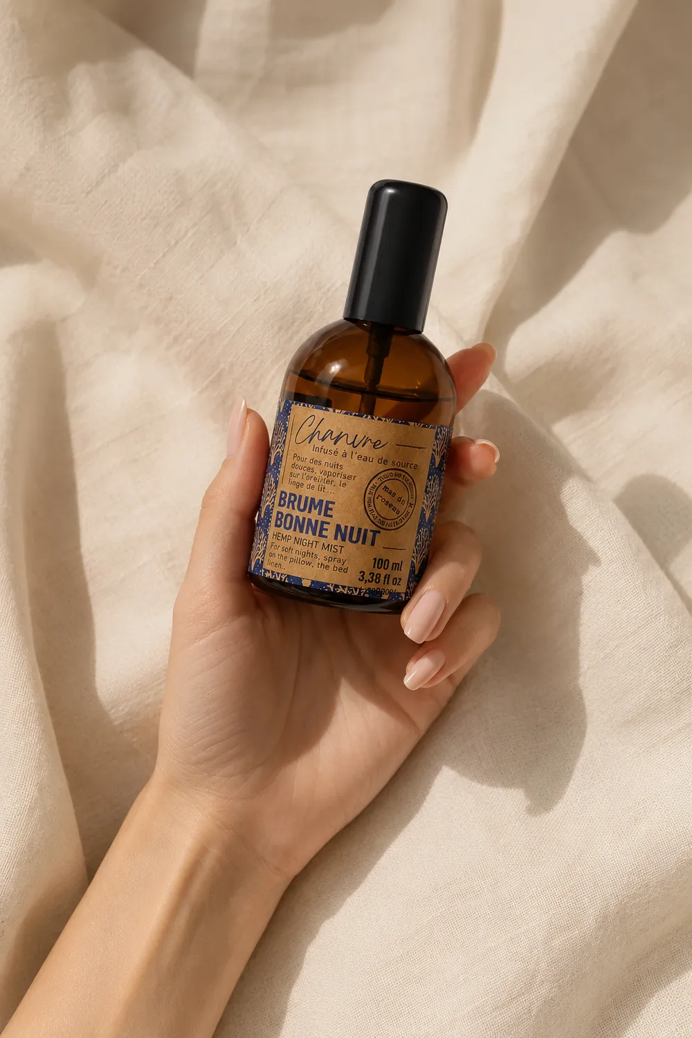 Mas du Roseau Infusions brume oreiller Chanvre verte