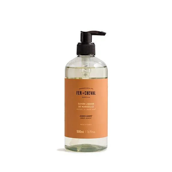 Fer à Cheval Jasmin Ambré savon liquide 500ml argan
