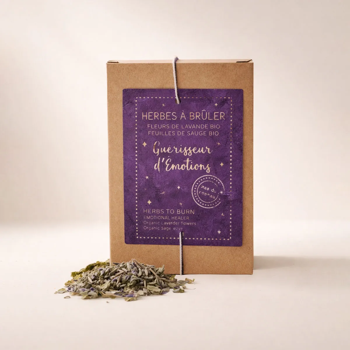 Mas du Roseau Herbes à brûler sauge lavandin bio rituel