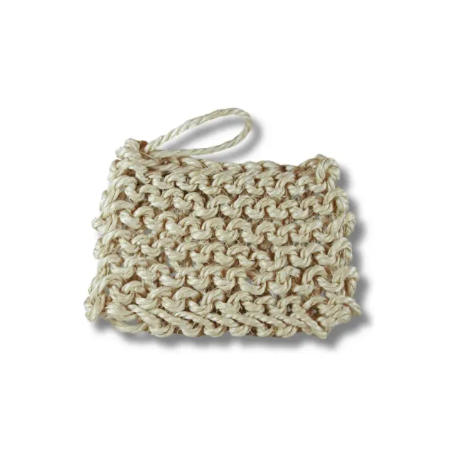 Savons d’Auxy Tawashi porte-savon sisal 12 x 8 cm