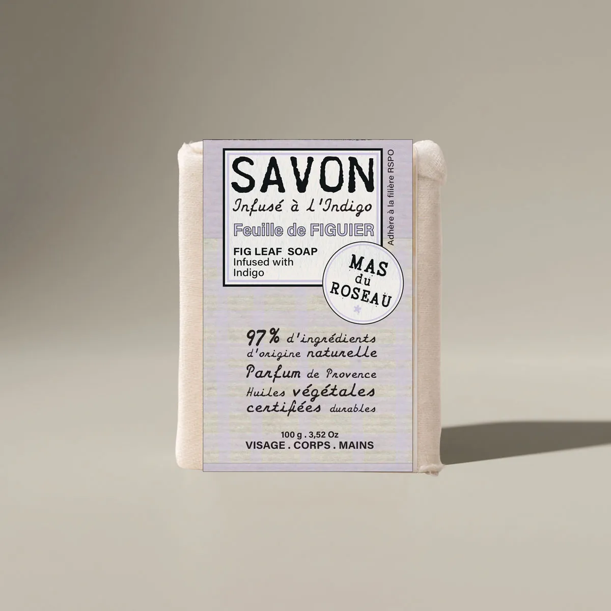 Mas du Roseau Philosophie Feuille de Figuier savon solide mini