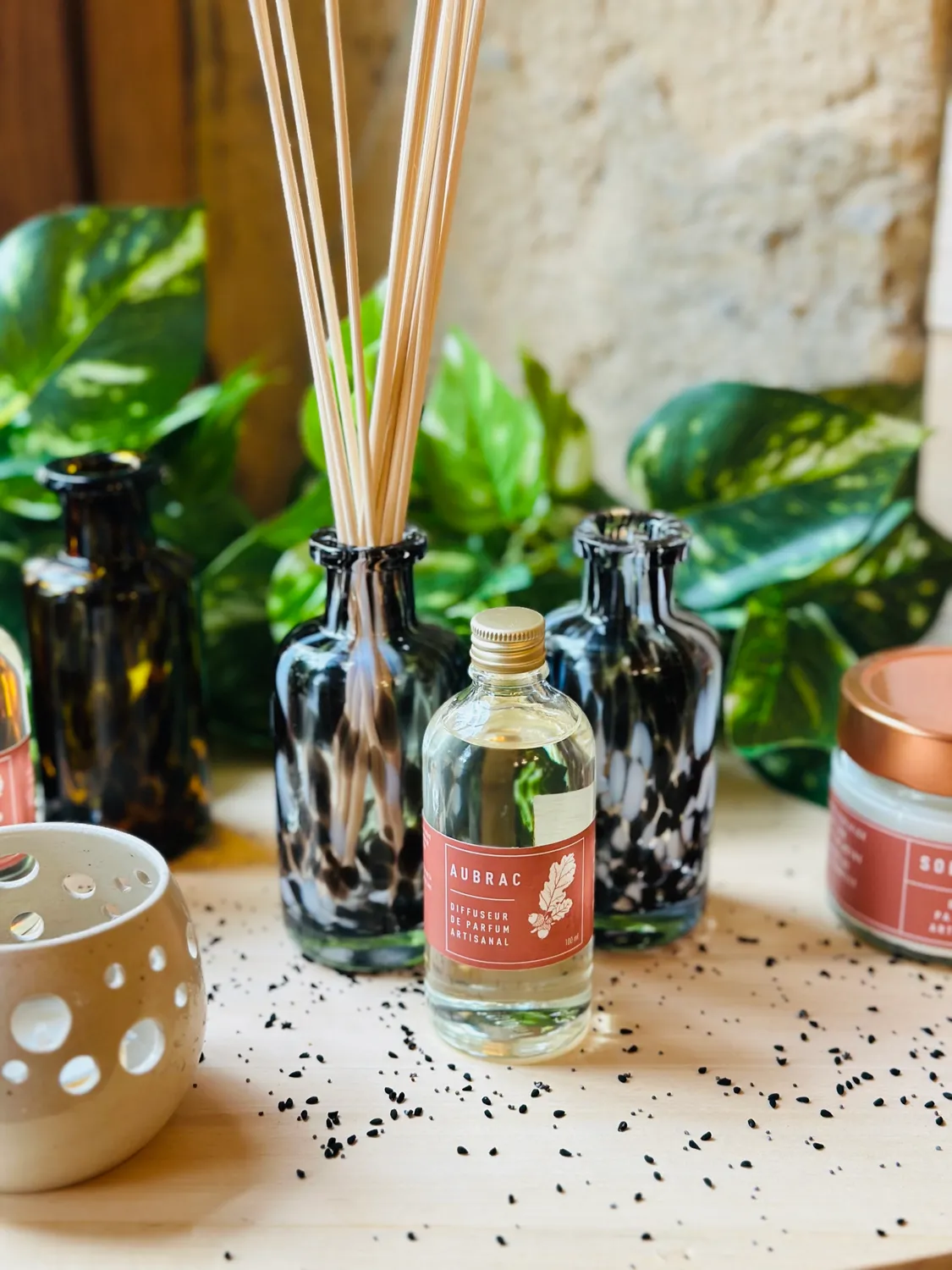 Savonnerie Buissonnière Ostal diffuseur intérieur 100ml rotin