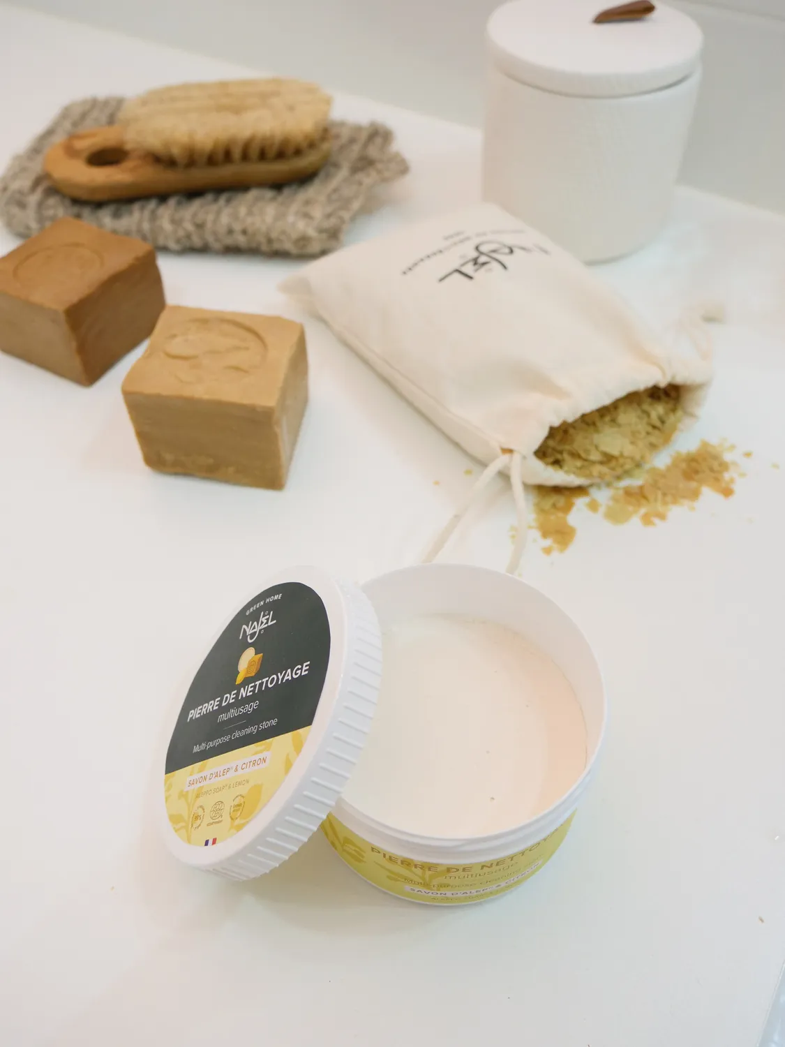 Laboratoire Najjar Pierre de nettoyage citron 300g savon Alep