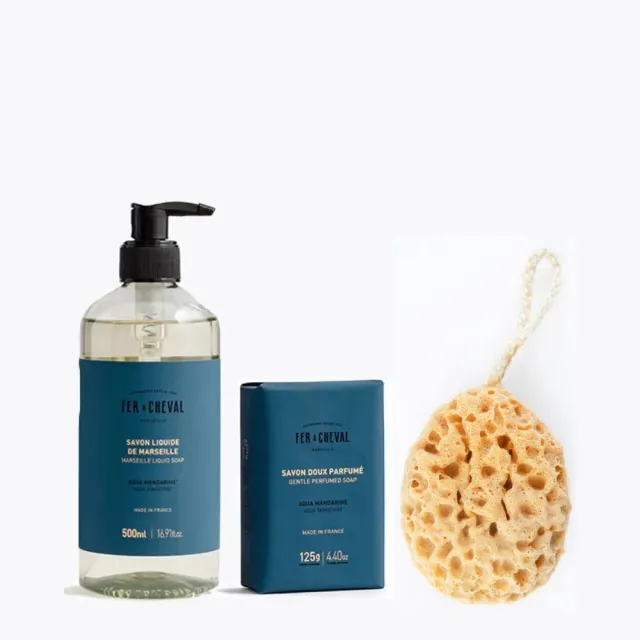Savonnerie Fer à Cheval Routine Peau Douce coffret savons naturel