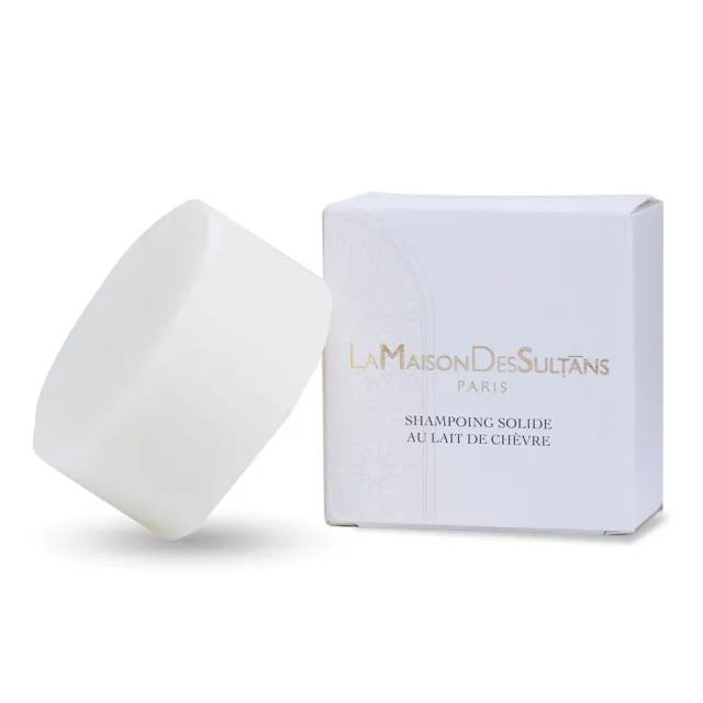 La Maison des Sultans Lait de Chèvre shampoing solide bio 100g