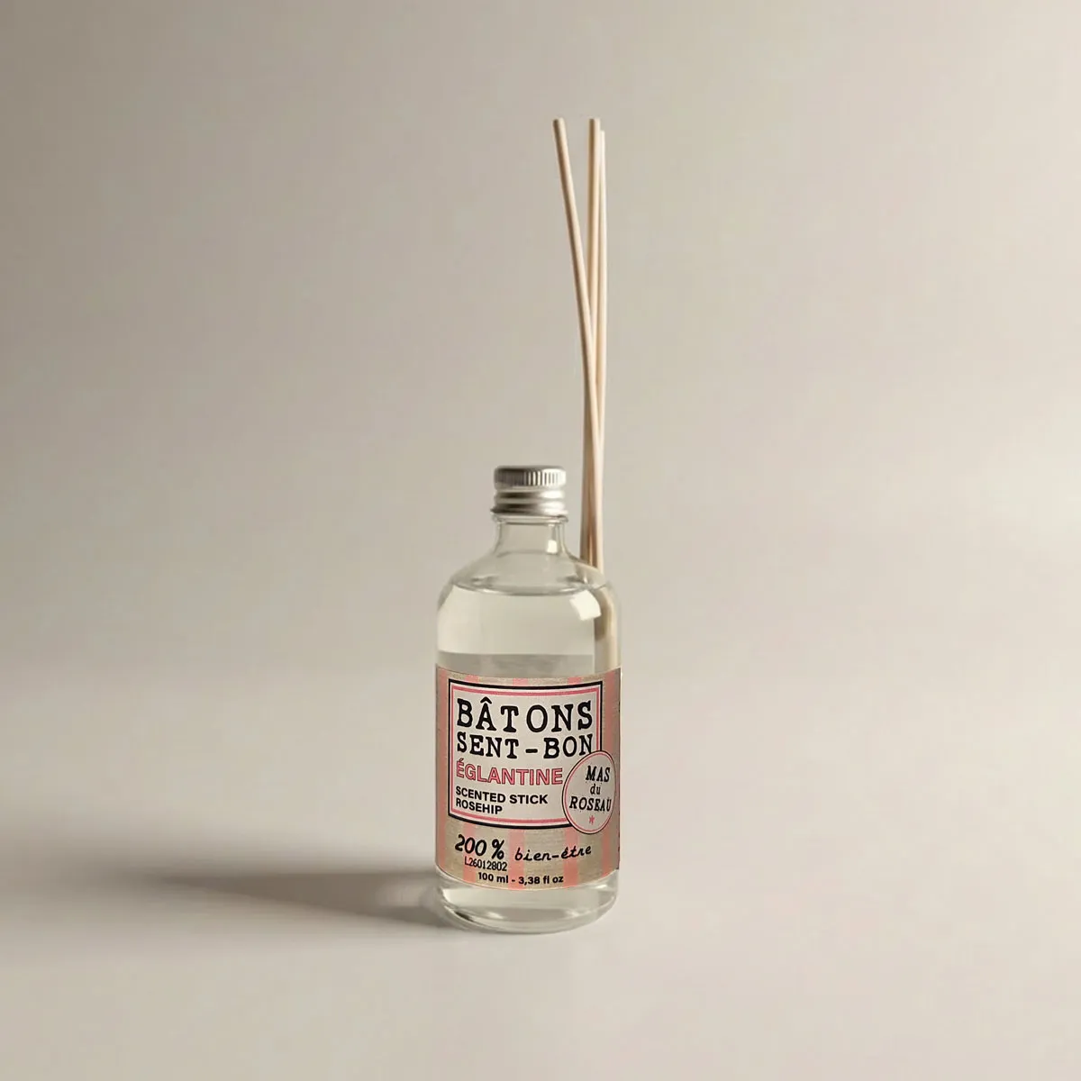 Mas du Roseau Philosophie Églantine diffuseur bâtons floral
