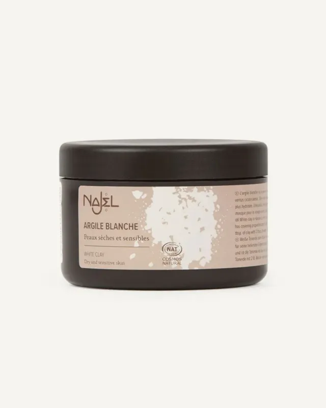 Najel Argile Blanche Masque 90 g peaux sèches
