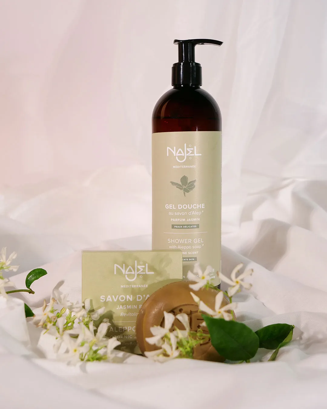 Najel Gel Douche Jasmin au Savon d'Alep gel douche 500ml normal