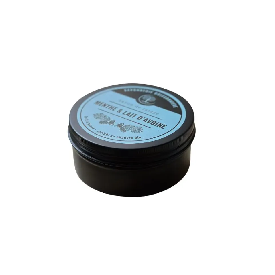 Savonnerie Buissonnière Menthe & avoine savon de rasage 100g bio