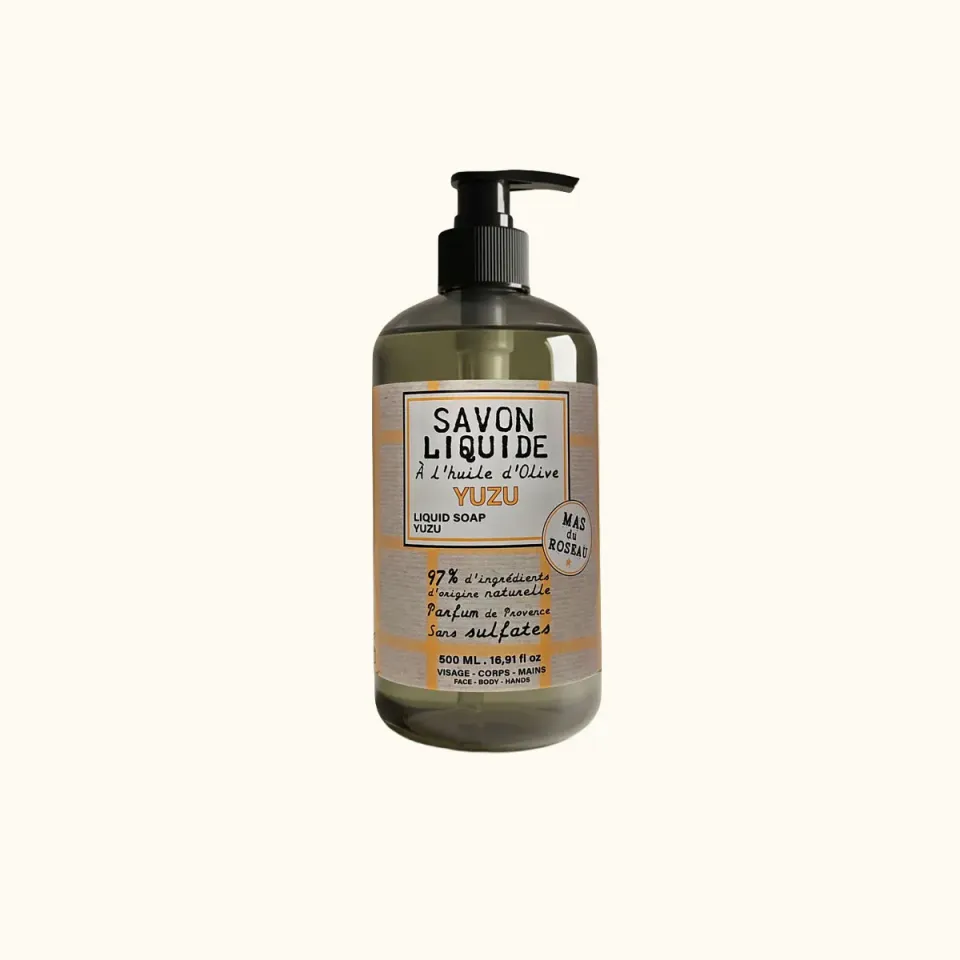 Mas du Roseau Philosophie Savon liquide yuzu citronné