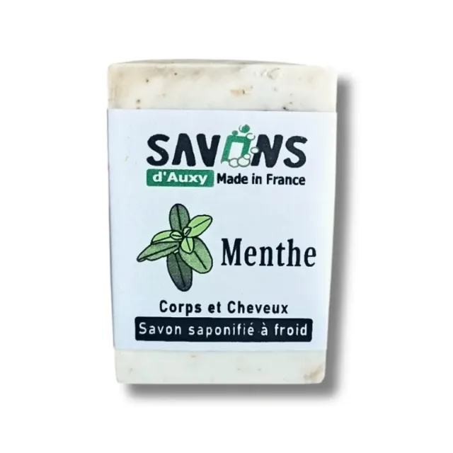 Savons d'Auxy Menthe savon solide 100 g frais