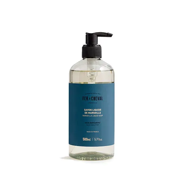 Fer à Cheval Savon Liquide Marseille Aqua Mandarine 500 ml frais