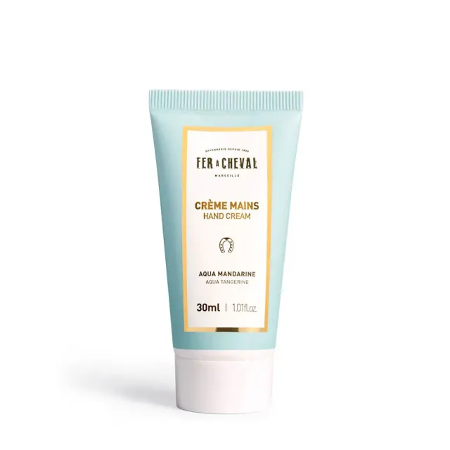 Savonnerie Fer à Cheval Aqua Mandarine crème mains parfumée 30ml