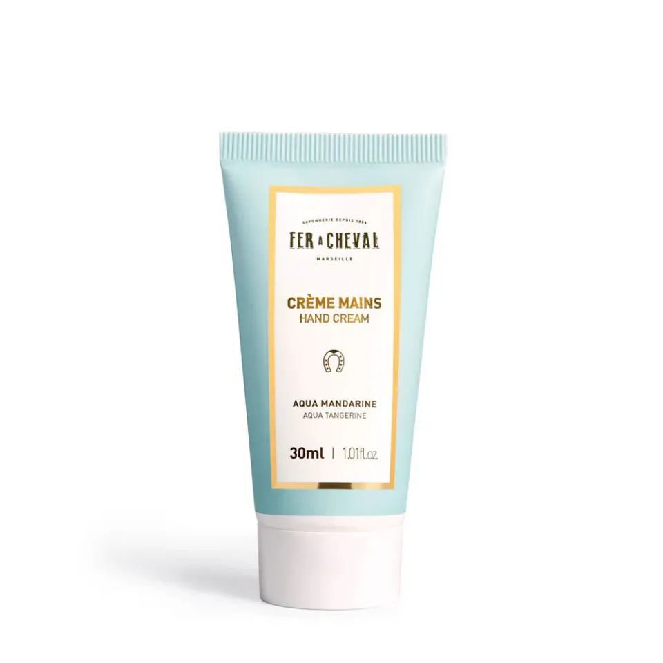 Savonnerie Fer à Cheval Aqua Mandarine crème mains parfumée 30ml