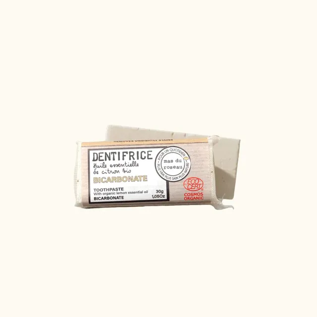 Mas du Roseau Philosophie Stop Tâches dentifrice solide citron