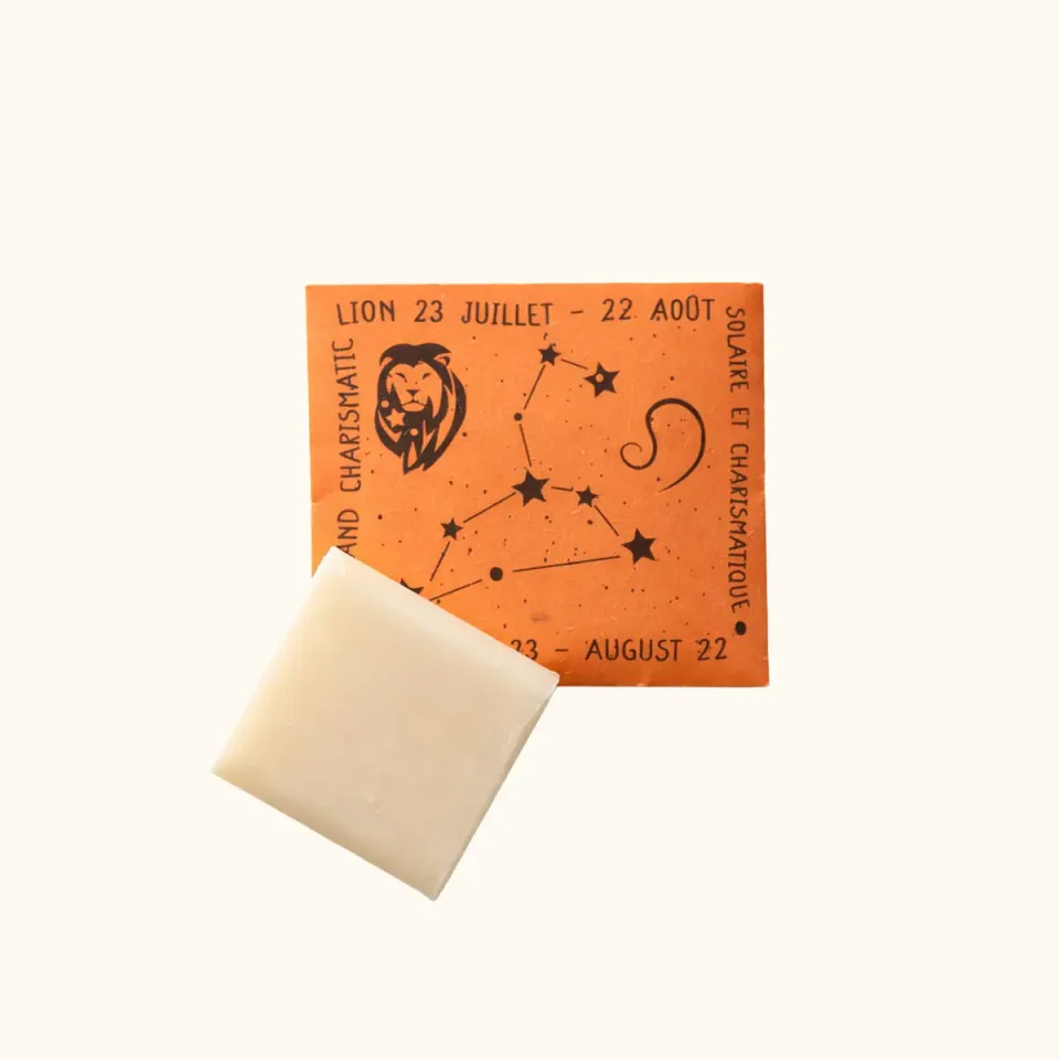 Mas du Roseau Pachamama Savonnette Astro Lion Magnolia Lumineux