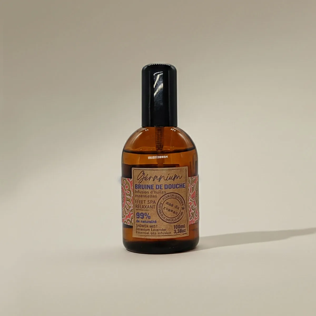 Mas du Roseau Infusions bruine de douche Géranium spa