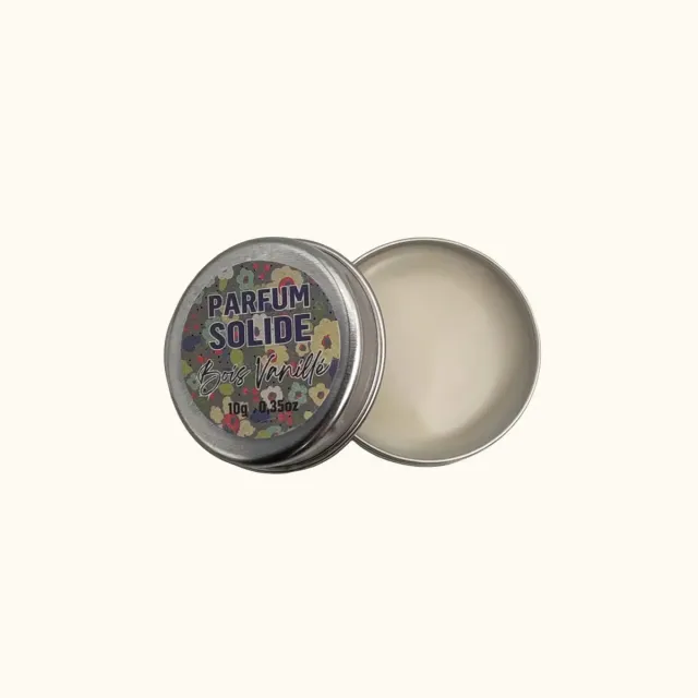 Mas du Roseau Infusions Bois Vanillé parfum solide gourmand