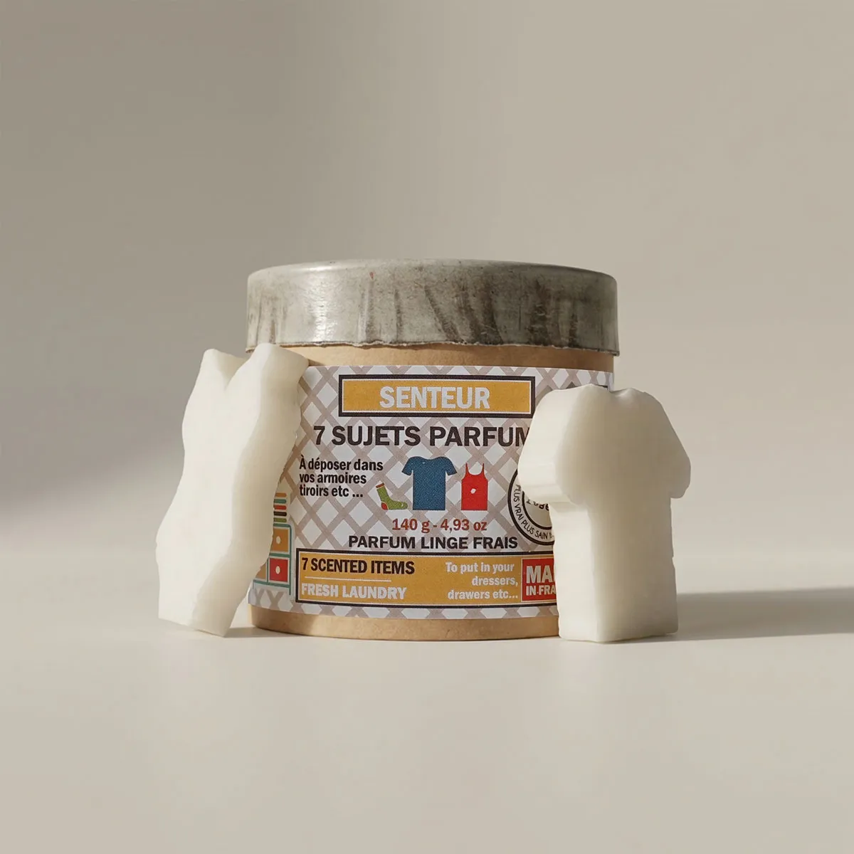 Mas du Roseau Eco & Bô 7 Sujets Parfumés armoire frais