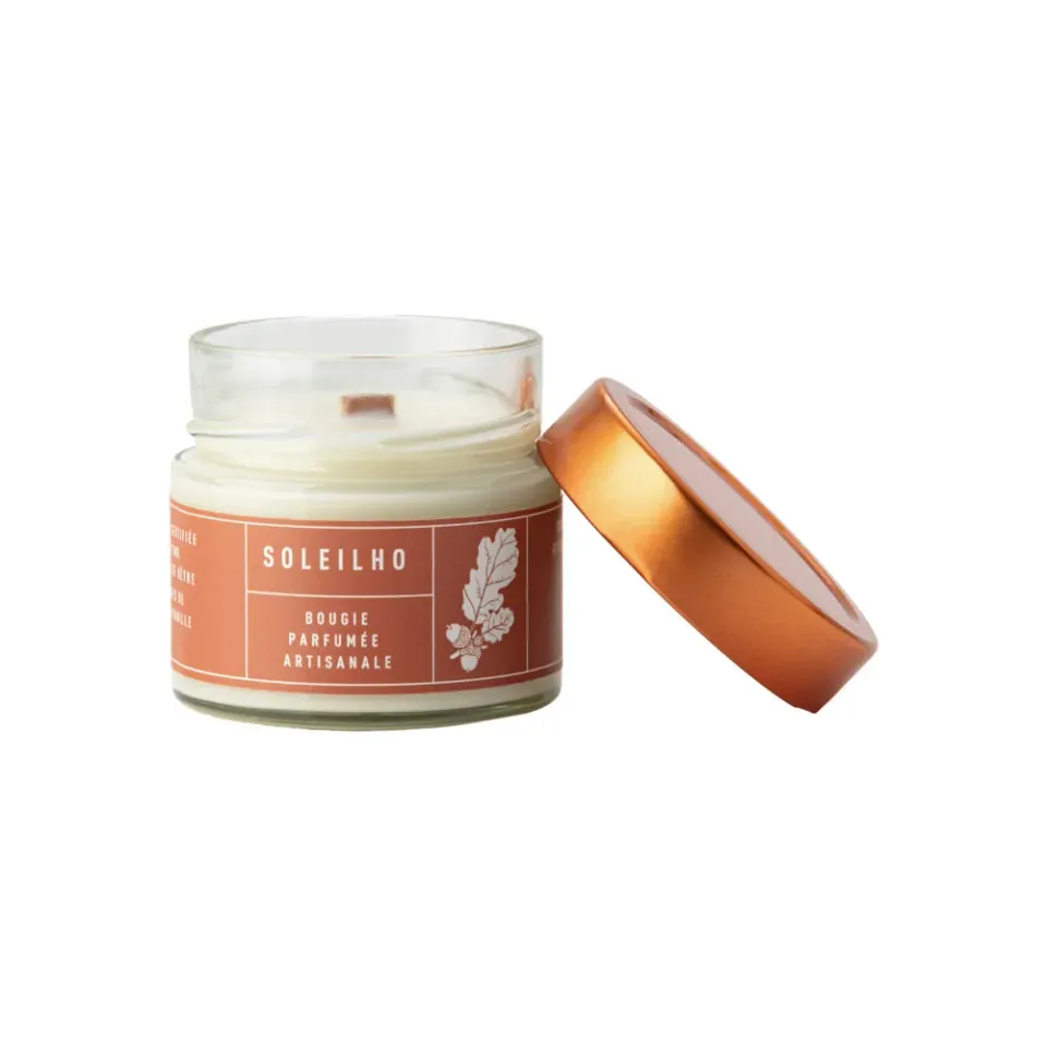Savonnerie Buissonnière Soleilho bougie parfumée cire soja