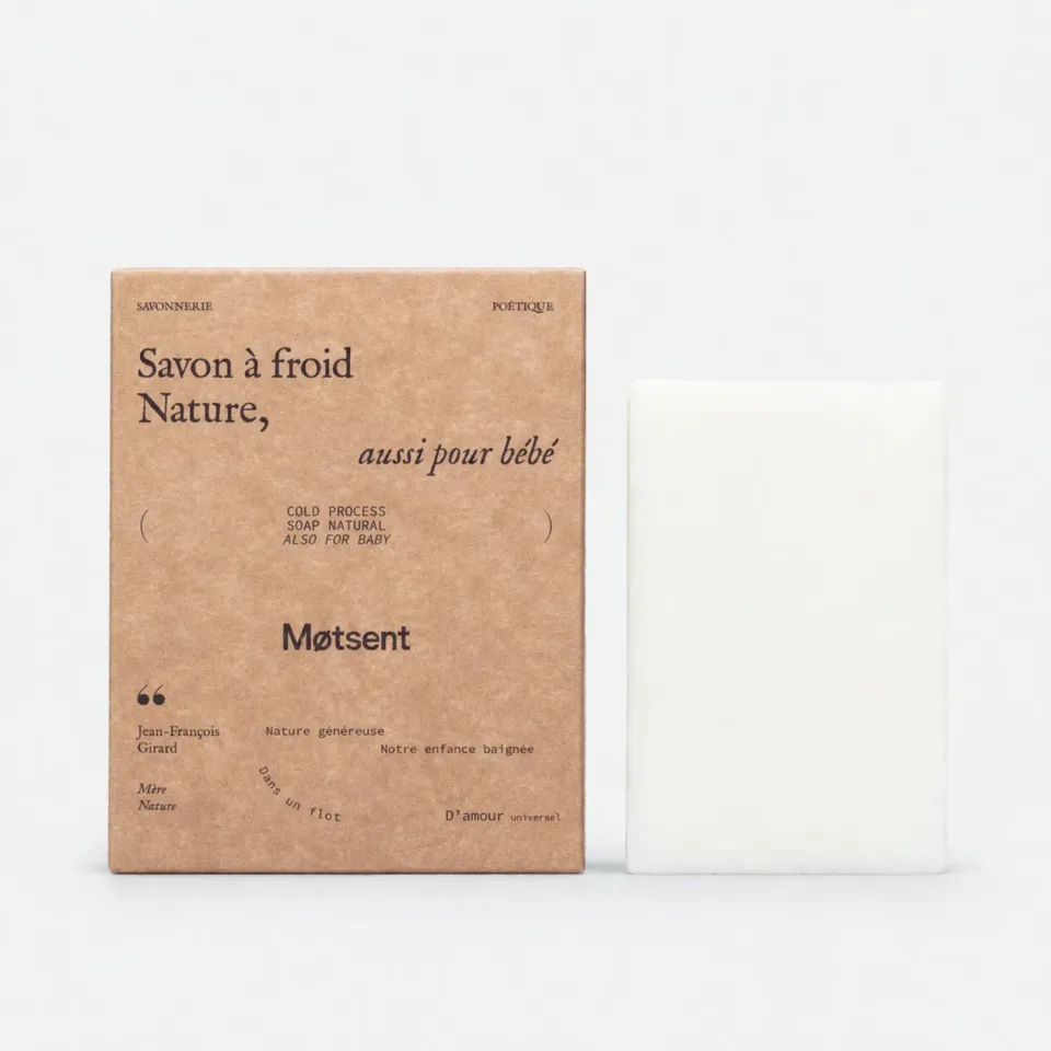 MOTSENT Nature savon solide visage bébé sans parfum