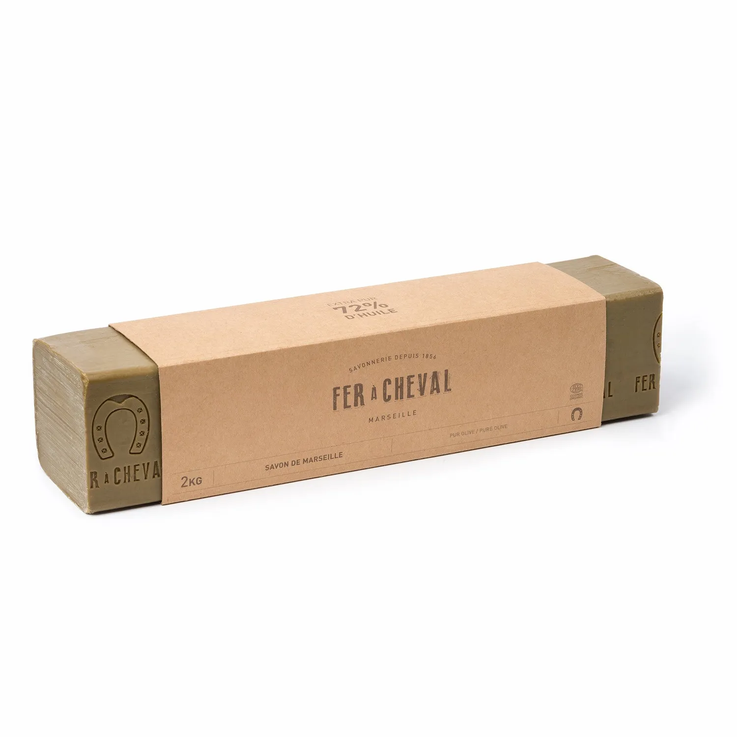 Savonnerie Fer à Cheval Pur Olive savon de Marseille 2kg naturel